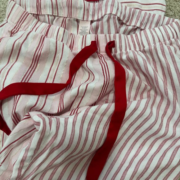 🎀 Victoria’s Secret Striped Pajama Set | Classic Button-Up + Pants 💕 - Picture 5 of 9